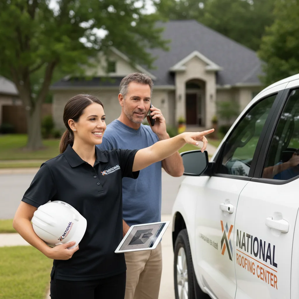 National Roofing Center customer support in Pella